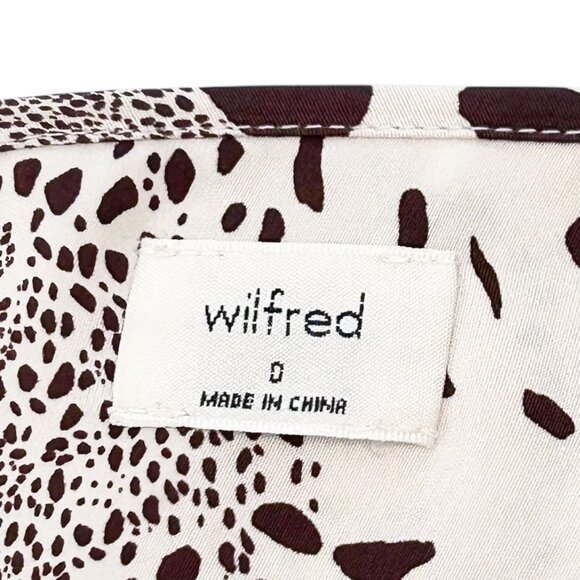 WILFRED ARITZIA Slip Mini Dress Spaghetti Straps 0 - Picture 4 of 13